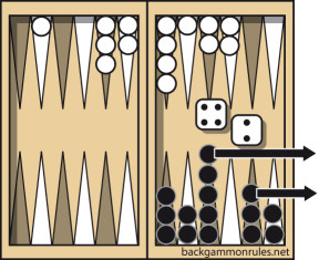 remove checkers from occupied points